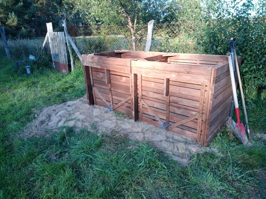 Kompostownik skrzynia drewniany