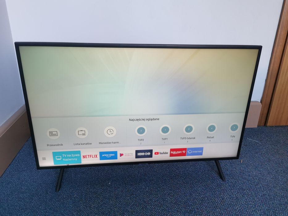 Samsung 43 dvbt2 4K UHD Hdr transport