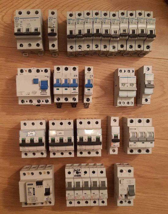 Bezpiecznik, przełącznik sieć agregat, Hager, Eaton, Legrand, Eti, XBS