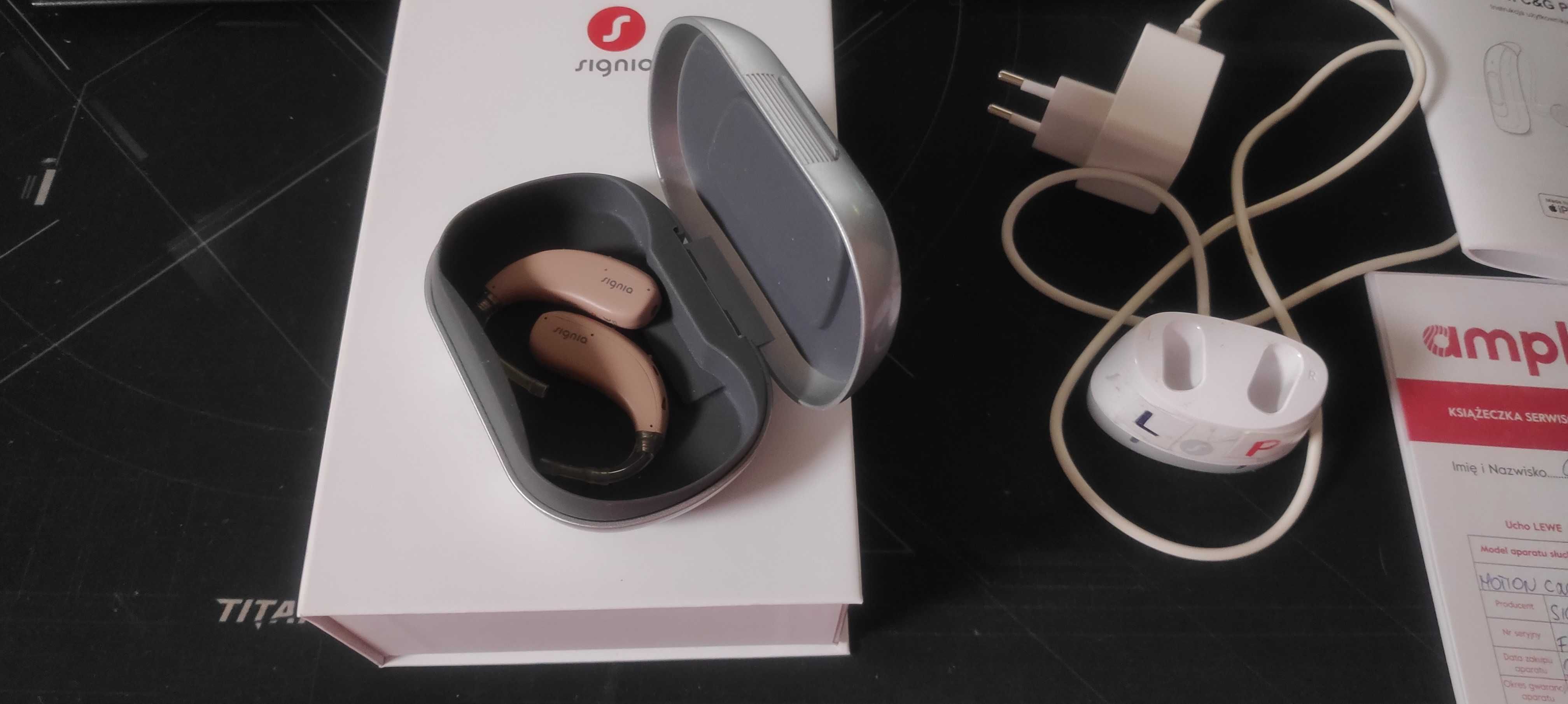 2szt x Signia Motion CHARGE & GO SP3X GWARANCJA ładowarka