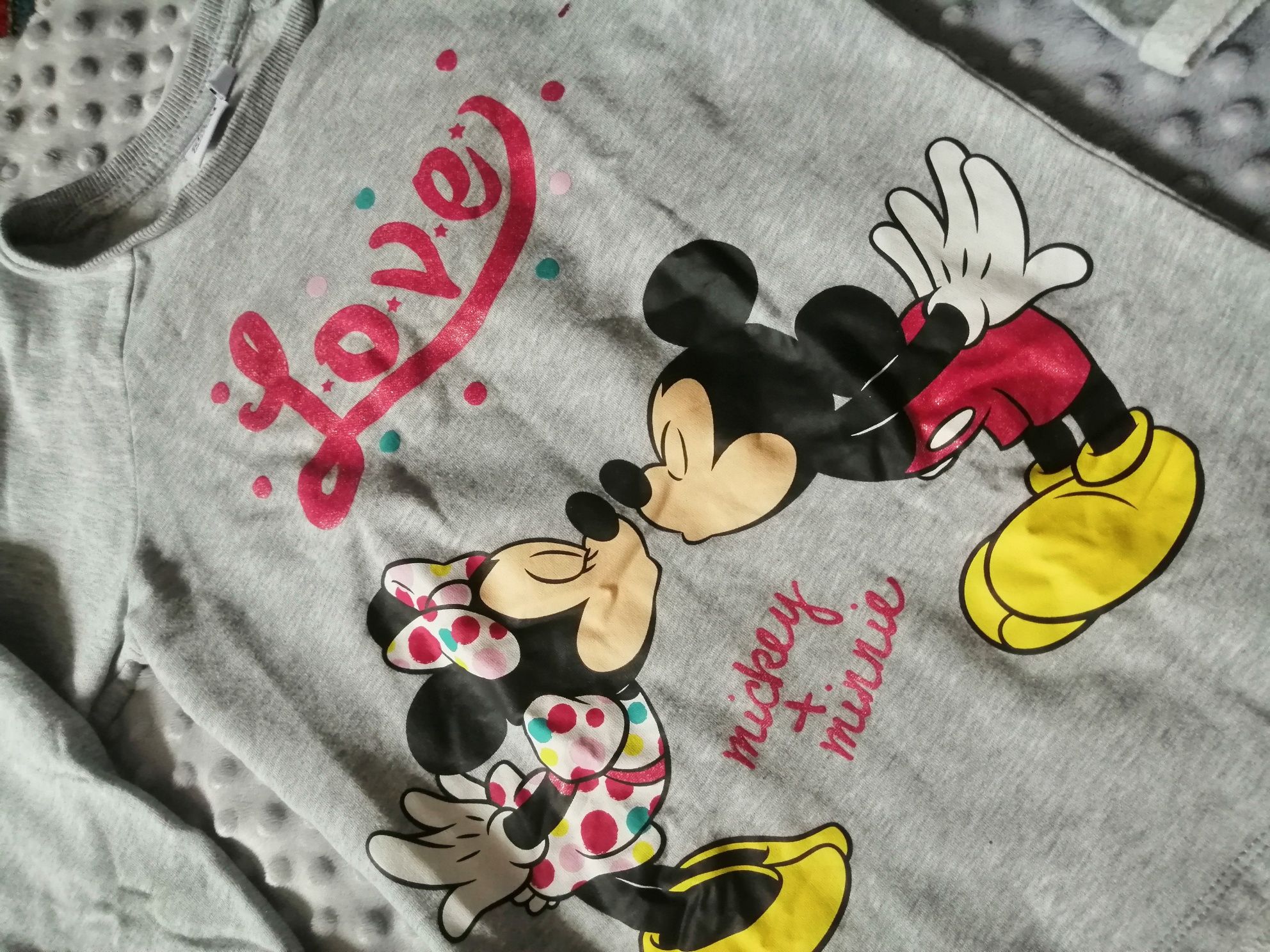 Bluza dziewczęca myszka minnie Miki Mickey Disney Rozmiar 122/128