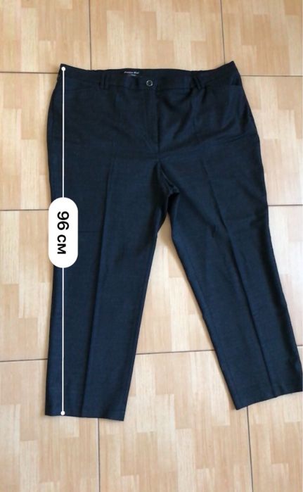 Нові жін вовна брендові брюки розм XL наш 54-56 тонка костюмна шерсть