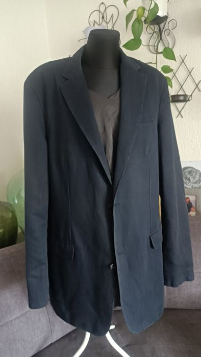 Digel-lniana męska marynarka z podszewka XL/XXL