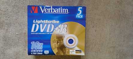 Verbatim DVD+R 5szt Nowe