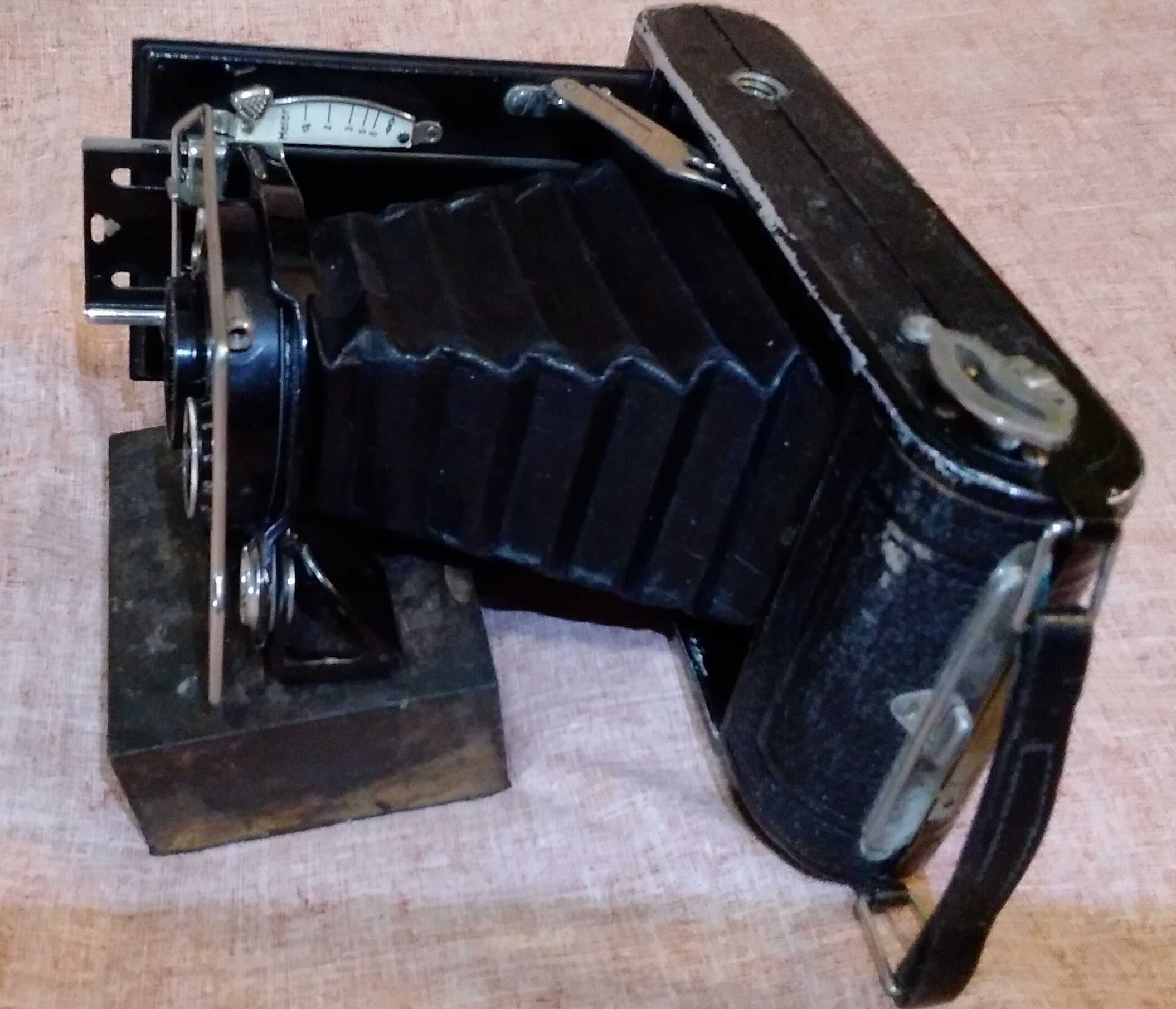 Kolekcjonerski aparat miechowy Voigtländer IBSOR D.R.P. unikat