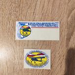 Naklejki kolekcjonerskie XI FAI World aeromodelling POLSKA 1990