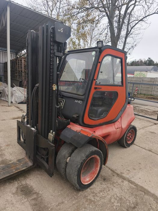 Linde H 40 benzyna gaz triplex 4t