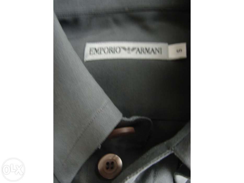 Camisa emporio armani, seda, nova, a estrear