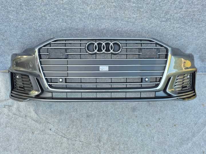 Audi a6 c8 Бампер передний в цвет рест дорест