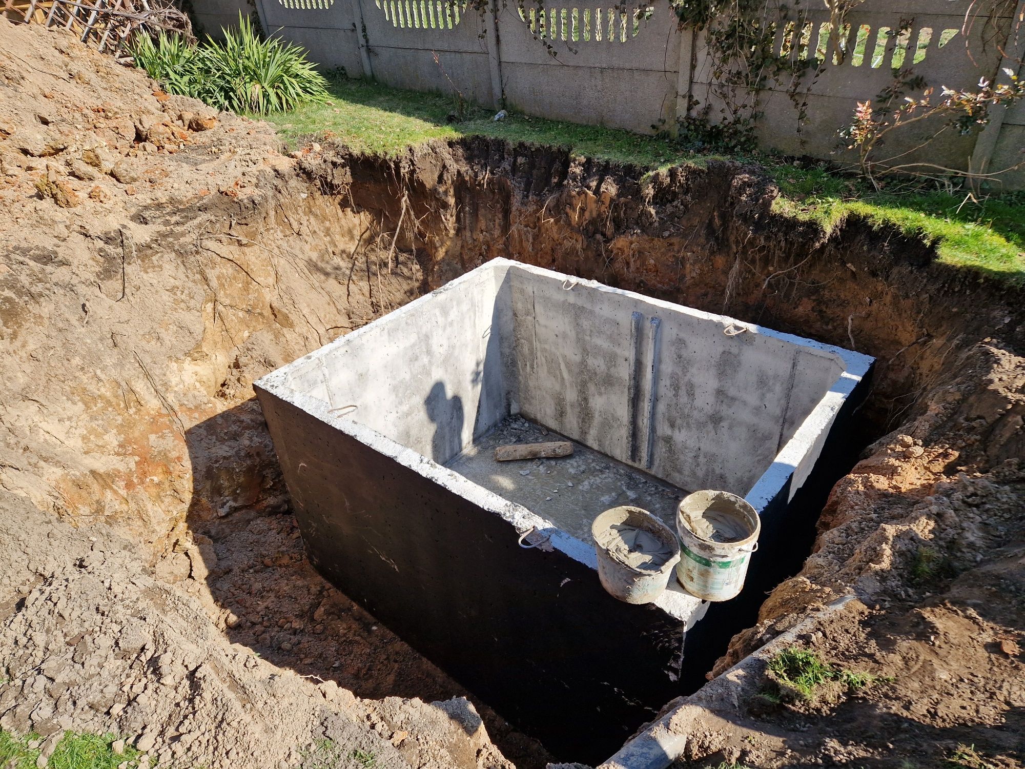 SZAMBO betonowe 4m3 Zbiorniki betonowe Moja Woda Dofinansowanie Szamba