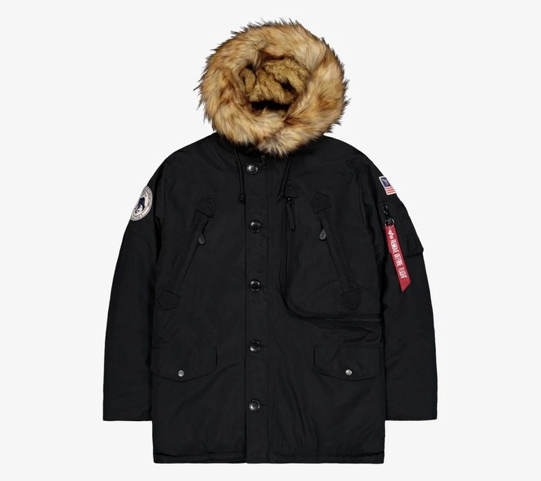 Kurtka zimowa Alpha Industries Polar Jacket parka (rozmiar L, męska)