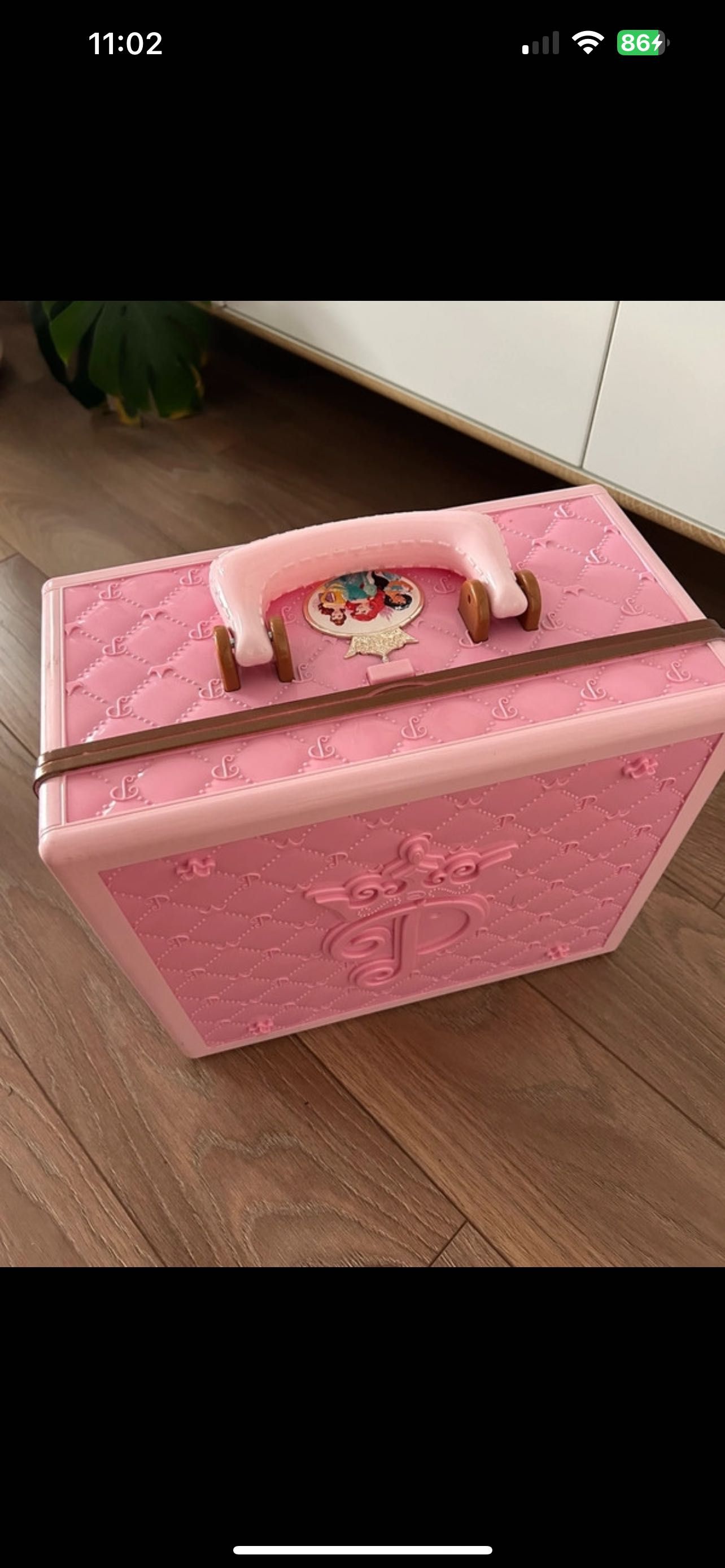 Toaletka Disney Princess rozkładany kuferek