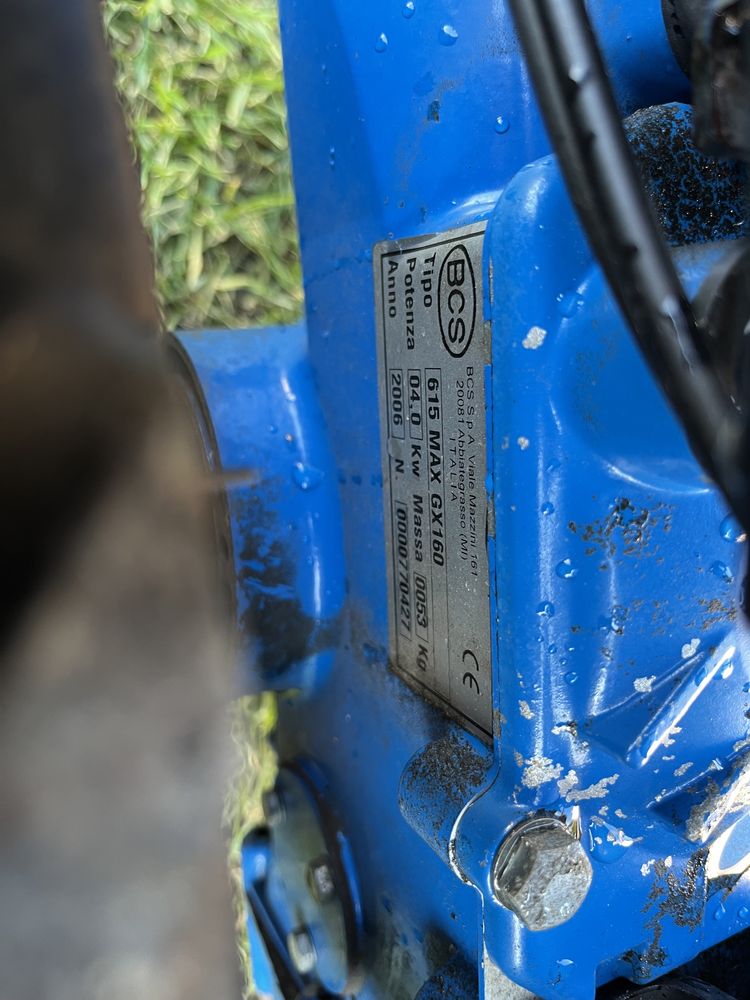 Kosiarka listwowa traktorek jednoosiowy BCS 615L max silnik Honda