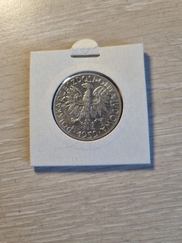 Moneta 5 złoty 1959 rok PRL