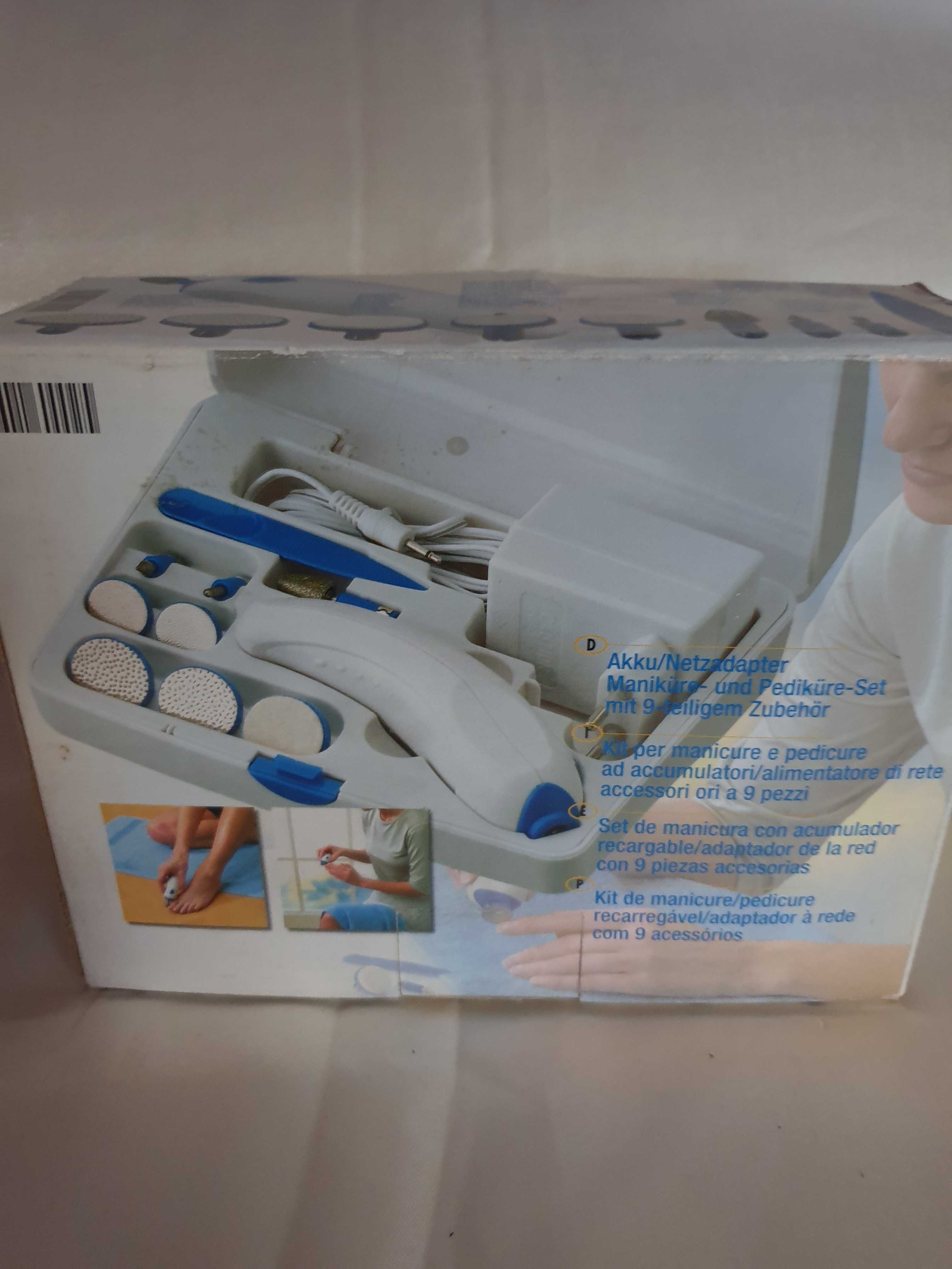 Kit de Manicure e Pedicure - NOVO - na caixa original