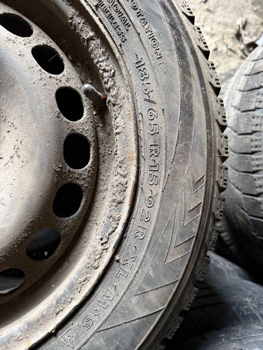 Компелкт диски и резина Nokian Nordman Rs 185/65/15