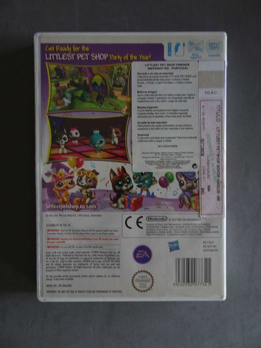 Jogo WII - Littlest Pet Shop Friends