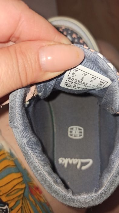 Buty do przedszkola firmy Clarks