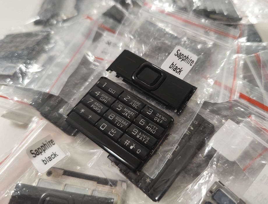 НОВЫЕ комплекты клавиатуры для Nokia 8800 ARTE/Sapphire Black !