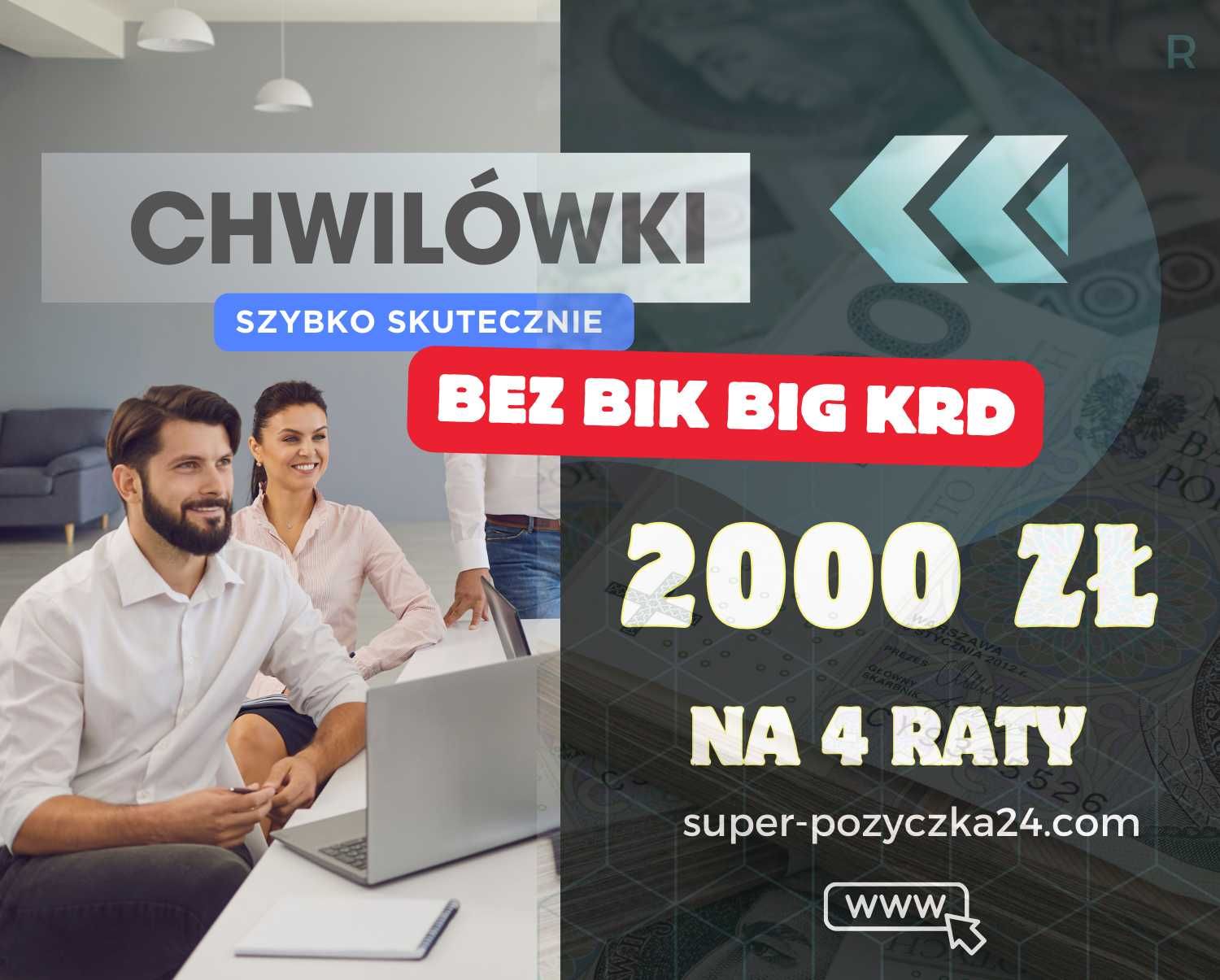 Chwilówki bez BIK BIG KRD. Pożyczki Prywatne.