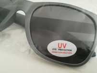 Okulary dla dziecka UV szare rozstaw 14 cm _ NOWE