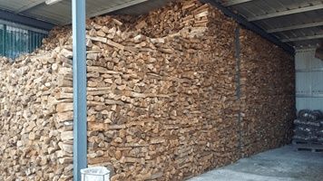 Madeira completamente seca ao saco ou tonelada