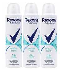 REXONA Shower Fresh Antyperspirant kobiet 3x150 ml