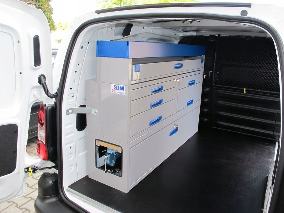 Zabudowa Do Busa Serwisowa Warsztatowa Półki Regał Szafka Berlingo Par