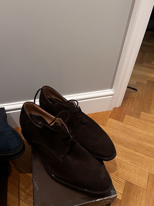 Кросівки туфлі Santoni,Alberto Guardiani,Churhs БВ 43 р.