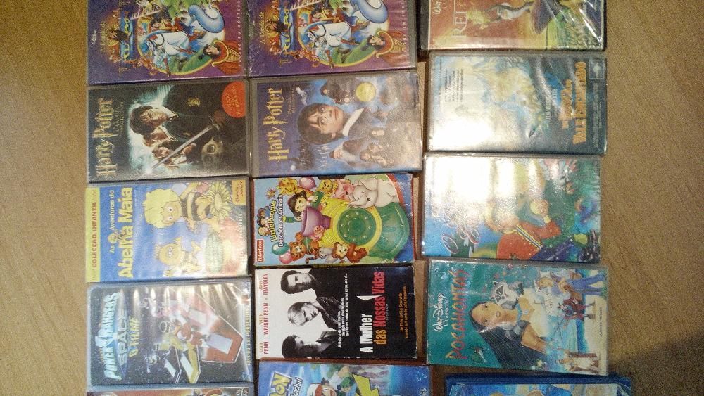 cassetes video VHS desenhos animados - vários