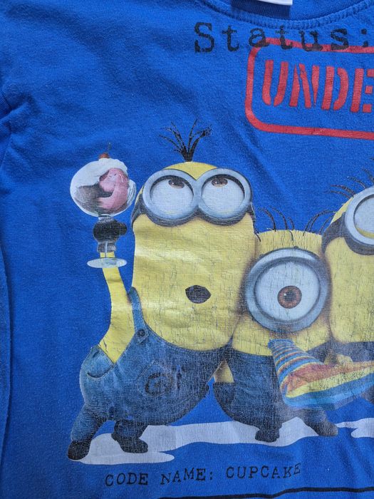 Bluzka z długim rękawem Minionki