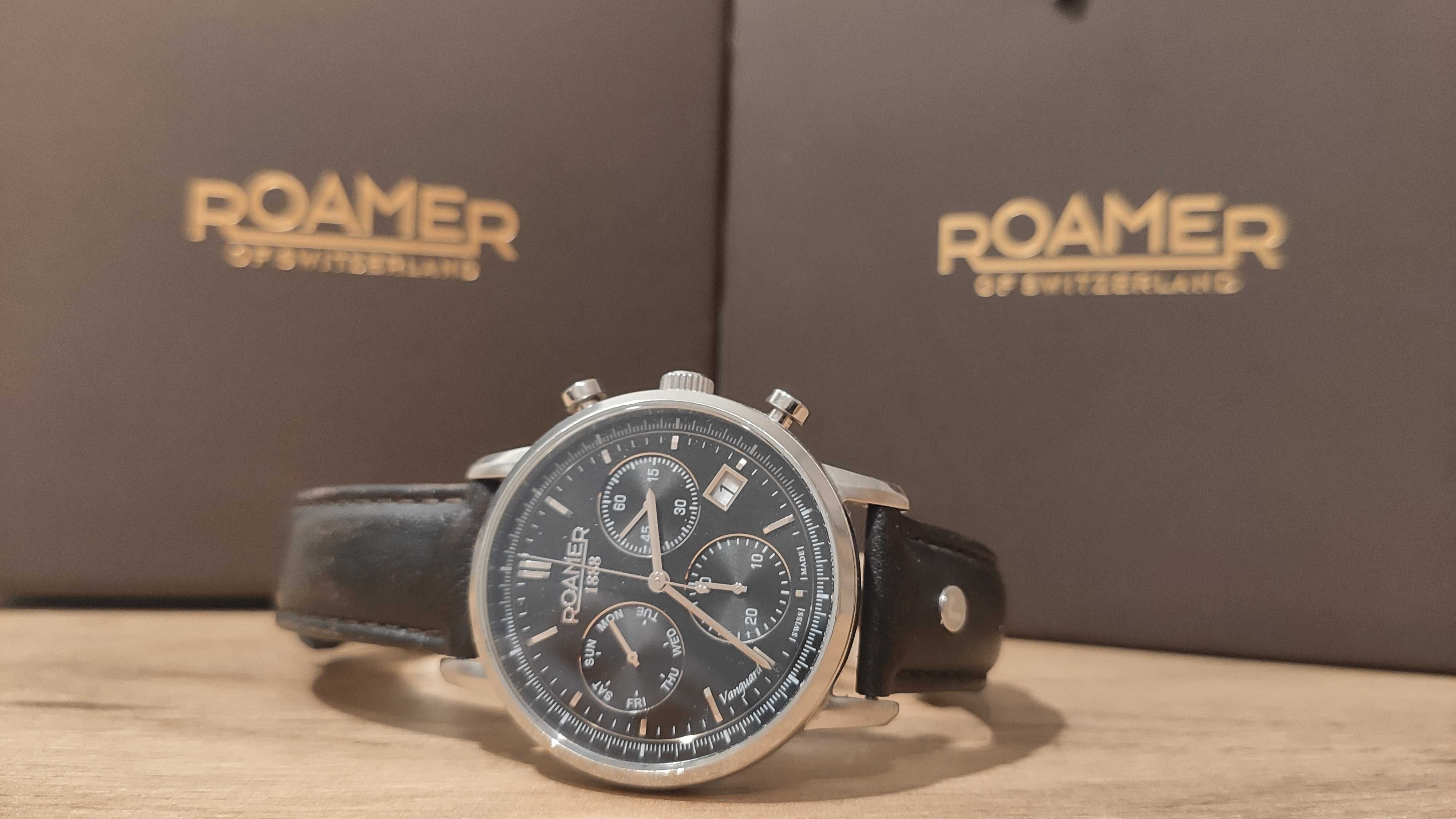 Zegarek Roamer Vanguard Chrono II | Szkło Szafirowe