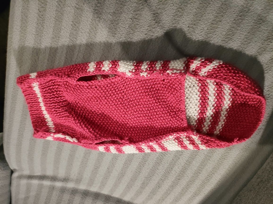 Ubranka dla kota/psa niebieskie i czerwono-białe