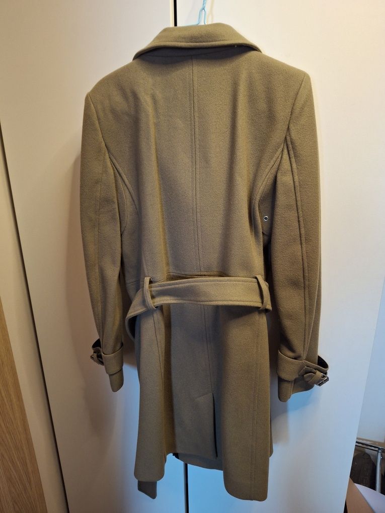 Plaszcz damski The Kooples XS 34 wełna wiskoza