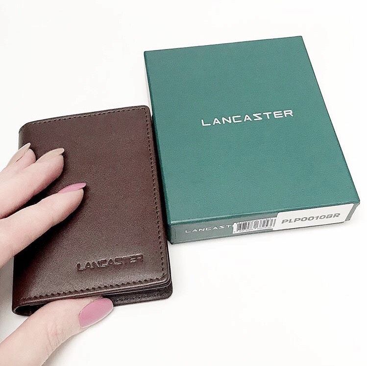 Візитниця, визитница, кардхолдер, cardholder, Lancaster, кожа, Италия