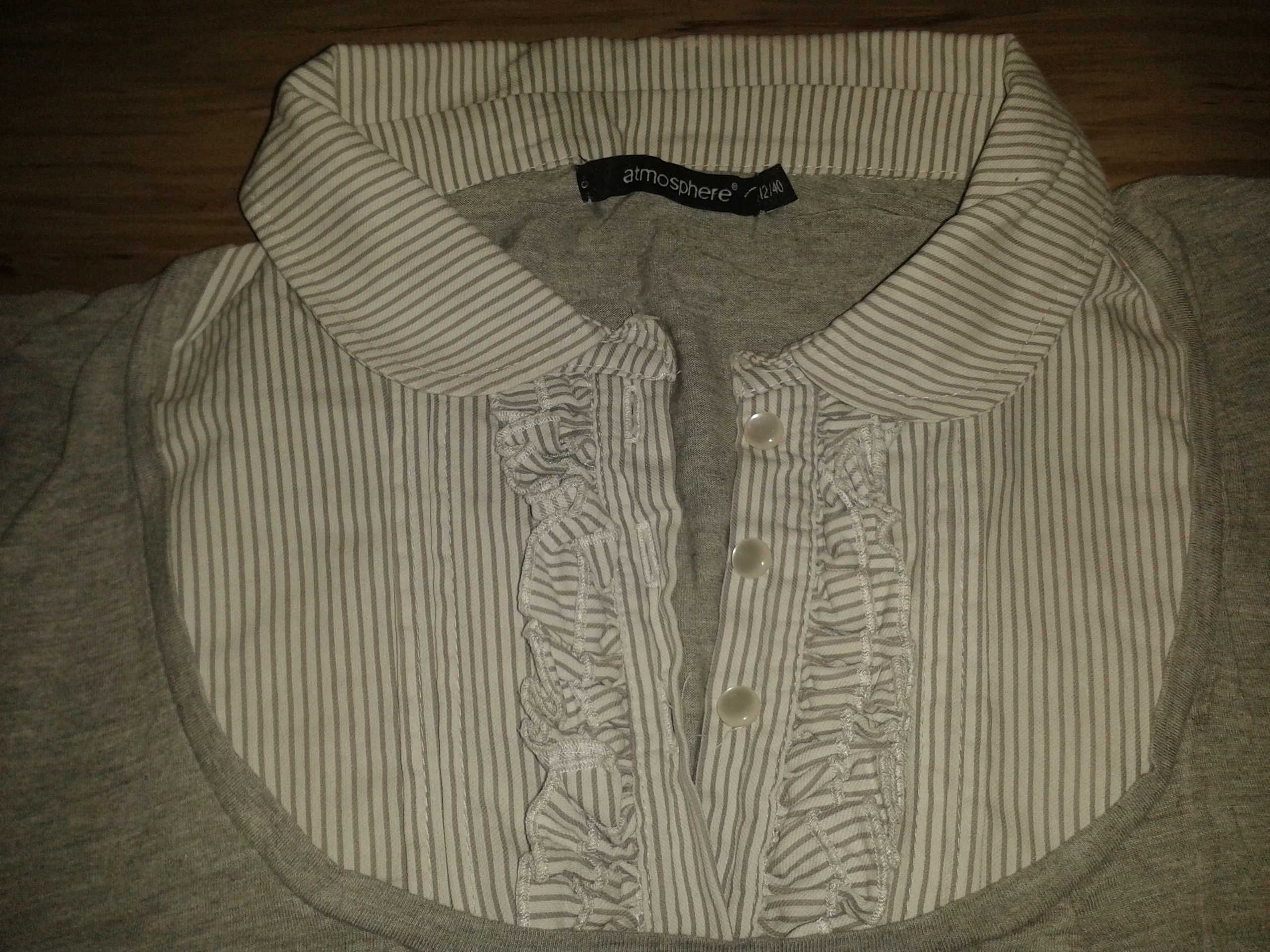 ATMOSPHERE bluzeczka z koszulą 2 w 1 rozmiar M