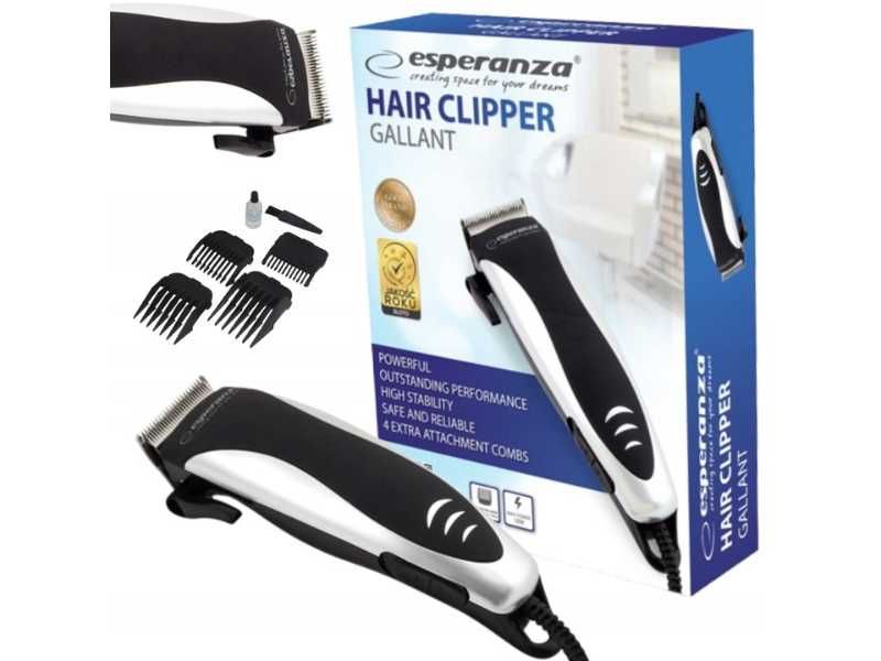 Maszynka do strzyżenia włosów brody golarka elektryczna z nasadkami