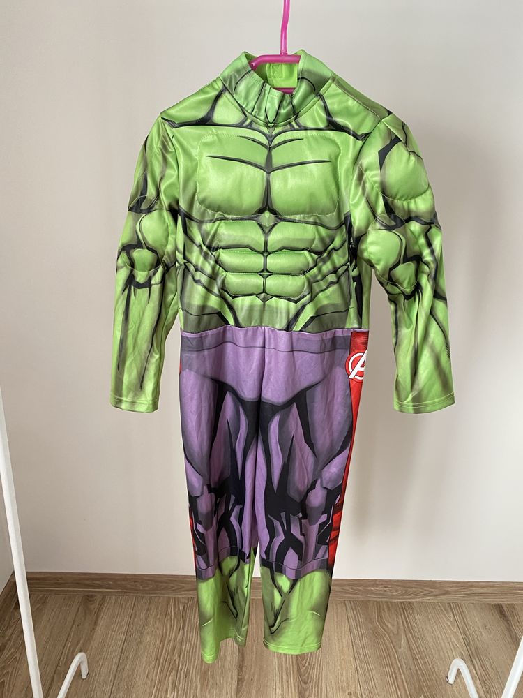 Strój przebranie na bal przebierańców Disney Hulk 5-6 lat