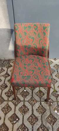 Krzesło prl do renowacji 1szt aga