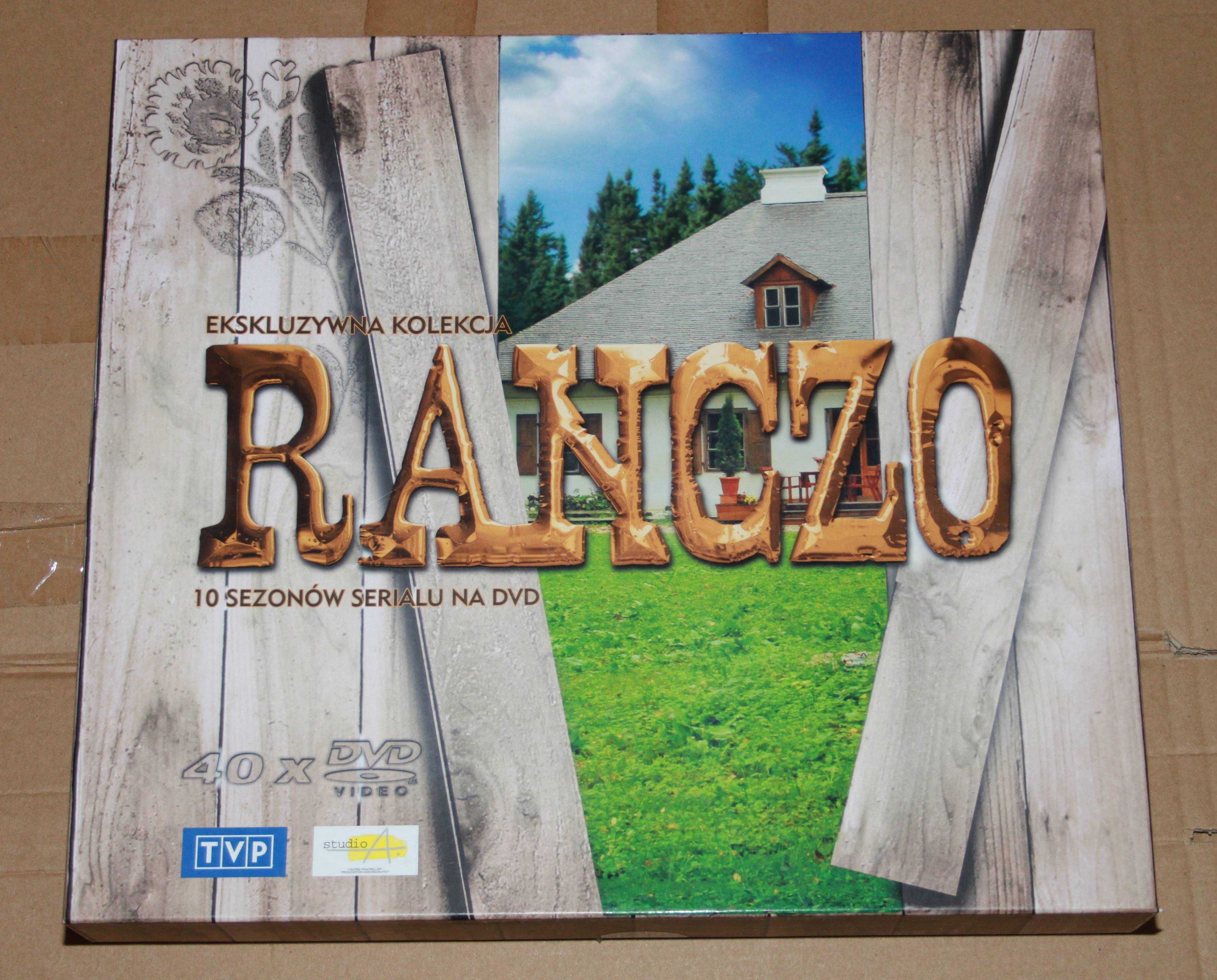 Ranczo - Cała kolekcja 10 sezonów / Zestaw  40 DVD / Nowy fabrycznie .