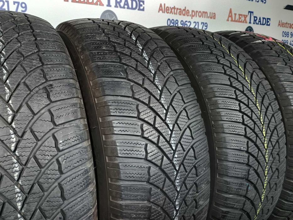 4 шт. 205/55 R16 Bridgestone Blizzak LM005 зимові шини б/у, 6 мм