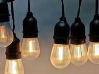 Girlanda świetlna solarna! 5m, 10 żarówek!!!Czerp energię ze słońca!!!
