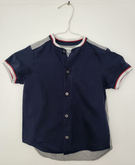 Zestaw koszul na różne okazje r. 110-116 urodziny pogrzeb święta