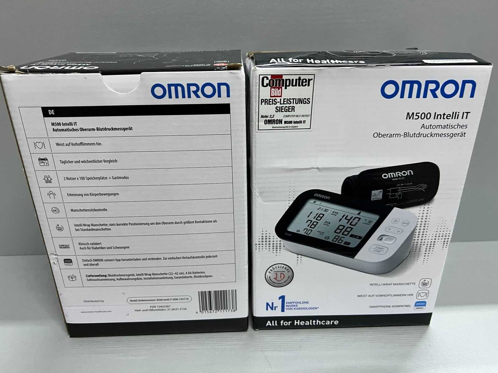 Omron M500 Intelli IT HEM-7361T-D Автоматический тонометр НОВЫЙ!