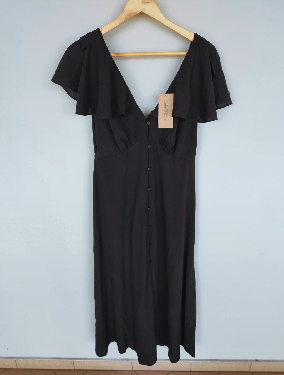 Nowa/ sukienka /ASOS/ czarna /długa sukienka  /maxi / midi /