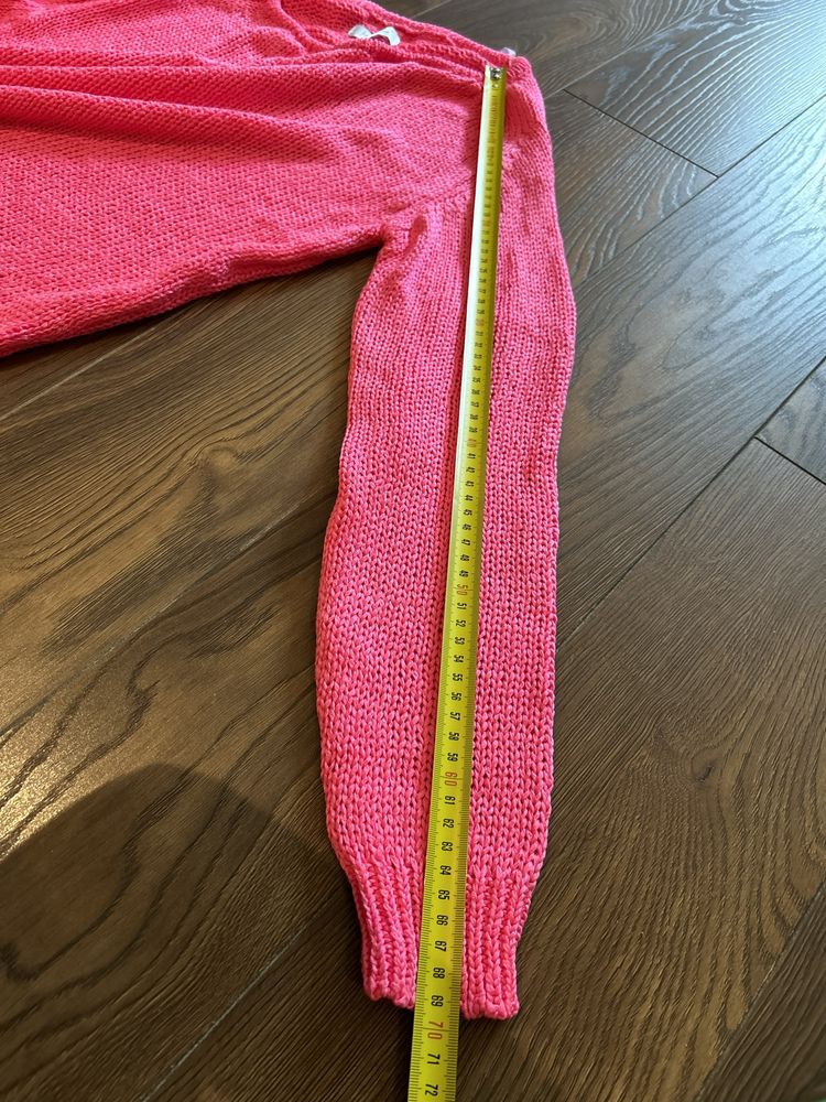 Sweter rozowy neonowy