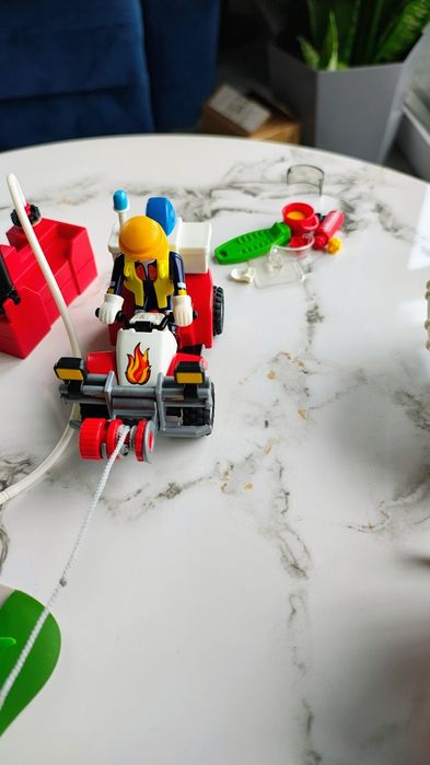 Playmobile zestaw straży pożarnej