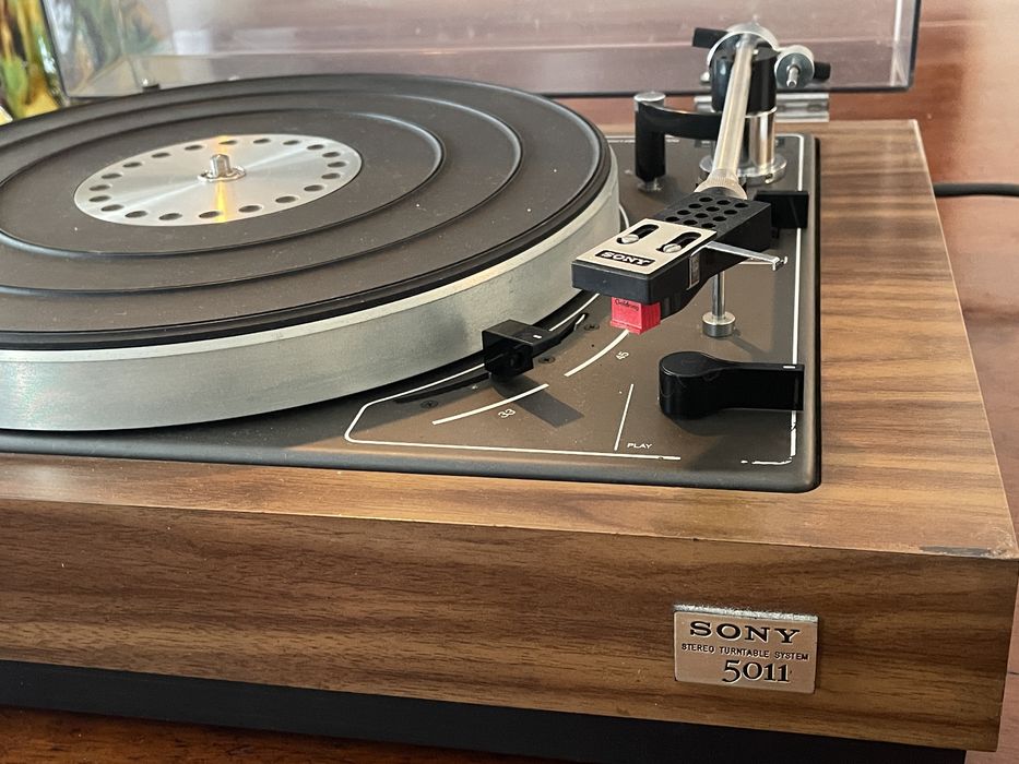 Gira Discos - Sony 5011 - prato vinil - a funcionar perfeitamente