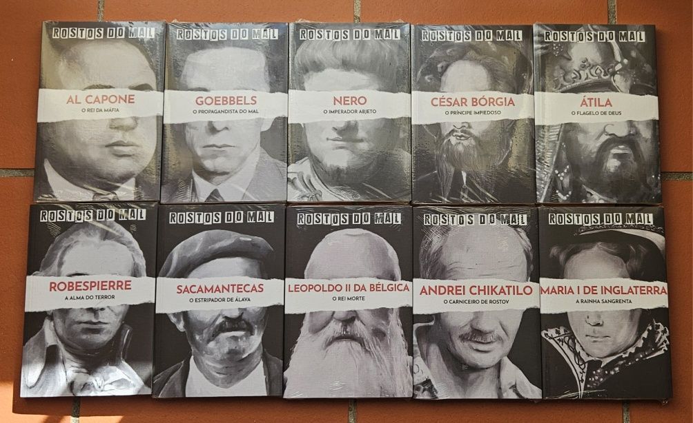 Coleção "Rostos do mal"