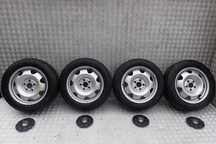 KOŁA FELGI STALOWE VW T5 T6 7JX17 ET 55 5X120 7E0601027B Z OPONAMI LATO 215/60/17 KOMPLET